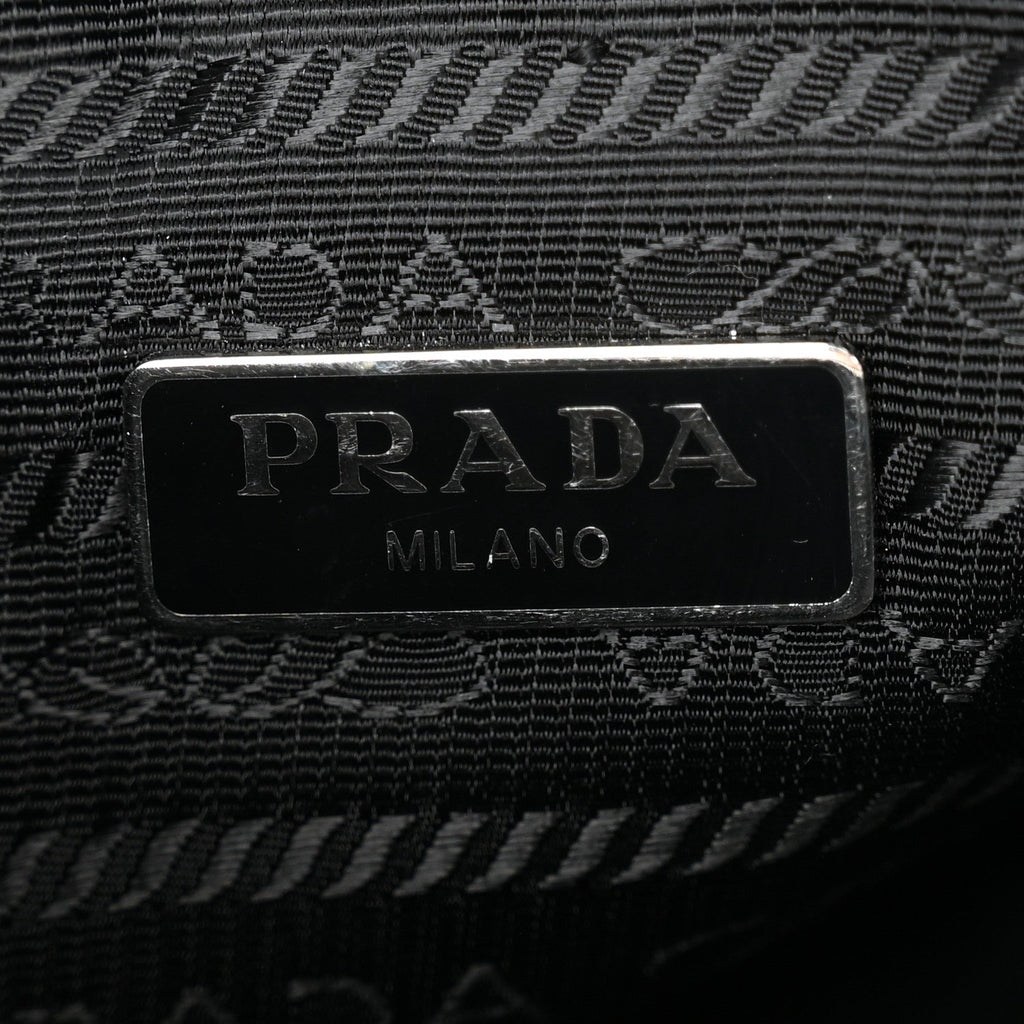 Re-Nylon Saffiano Re-Edition 2005 Shoulder Bag Black