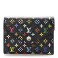 LV x TM Monogram Multicolor Victorine Wallet Black
