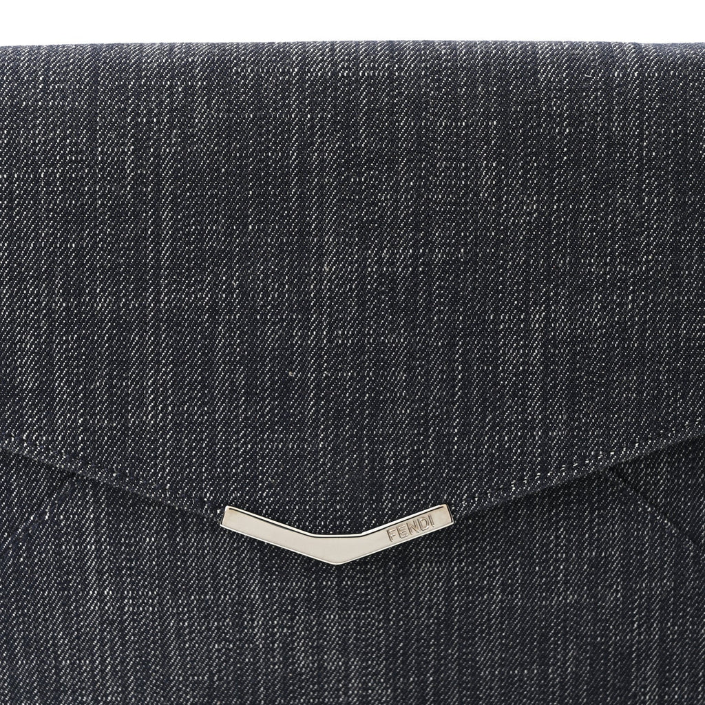 Denim 2Jours Clutch Blue Black