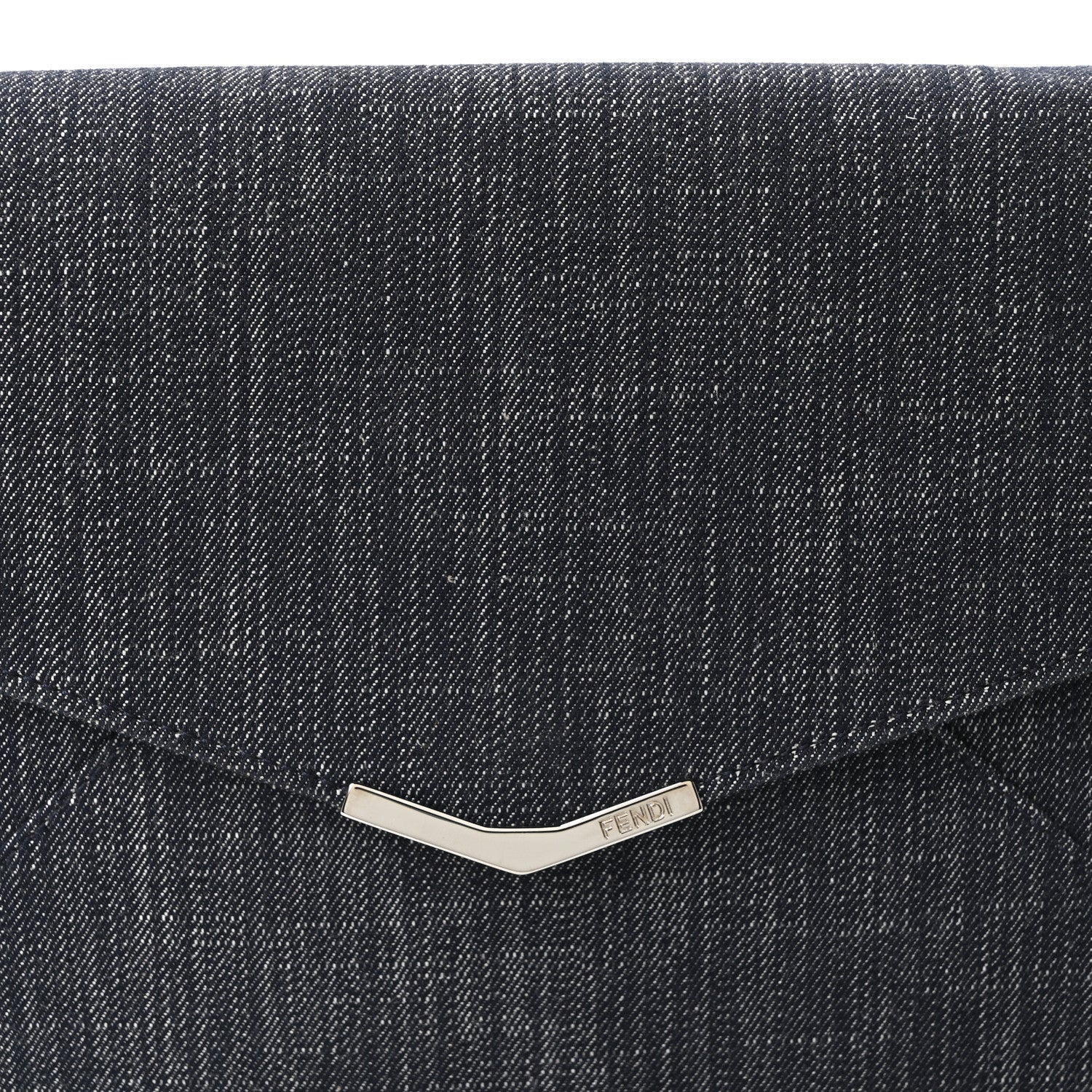 Denim 2Jours Clutch Blue Black