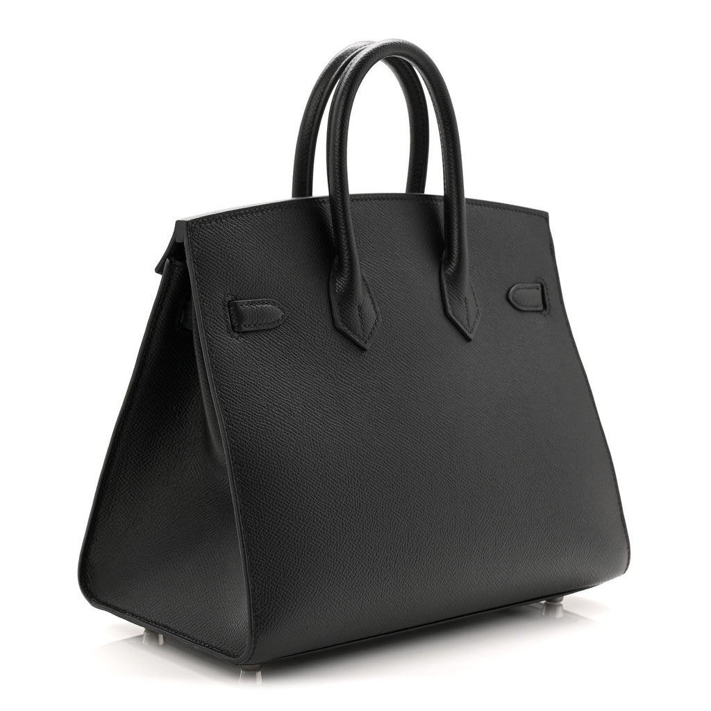 Epsom Birkin Sellier 25 Black