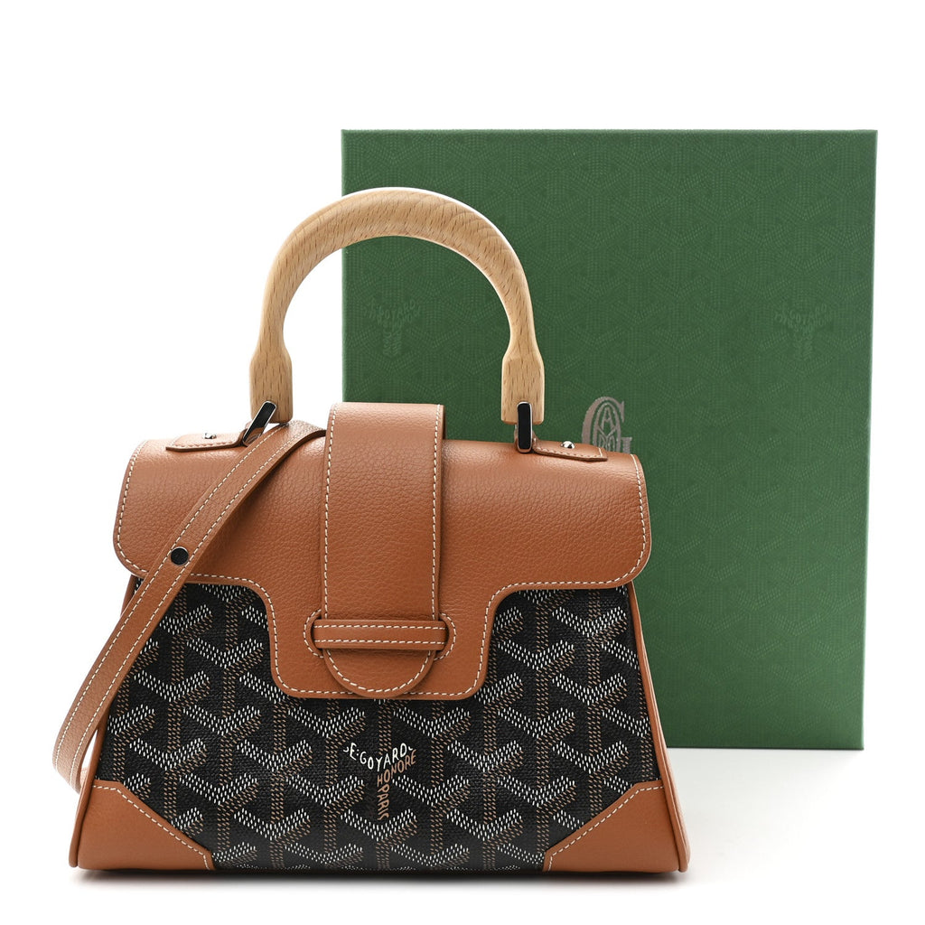 Goyardine Mini Saigon Black Gold