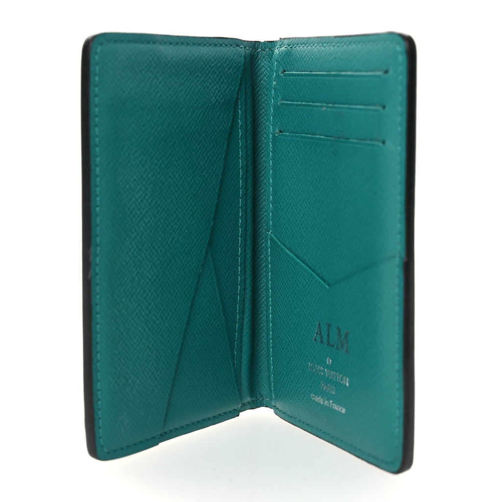 Monogram Taiga Pocket Organizer Vert