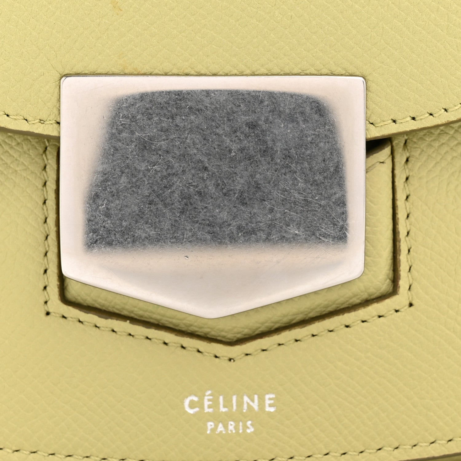 Baby Grained Calfskin Small Trotteur  Jade