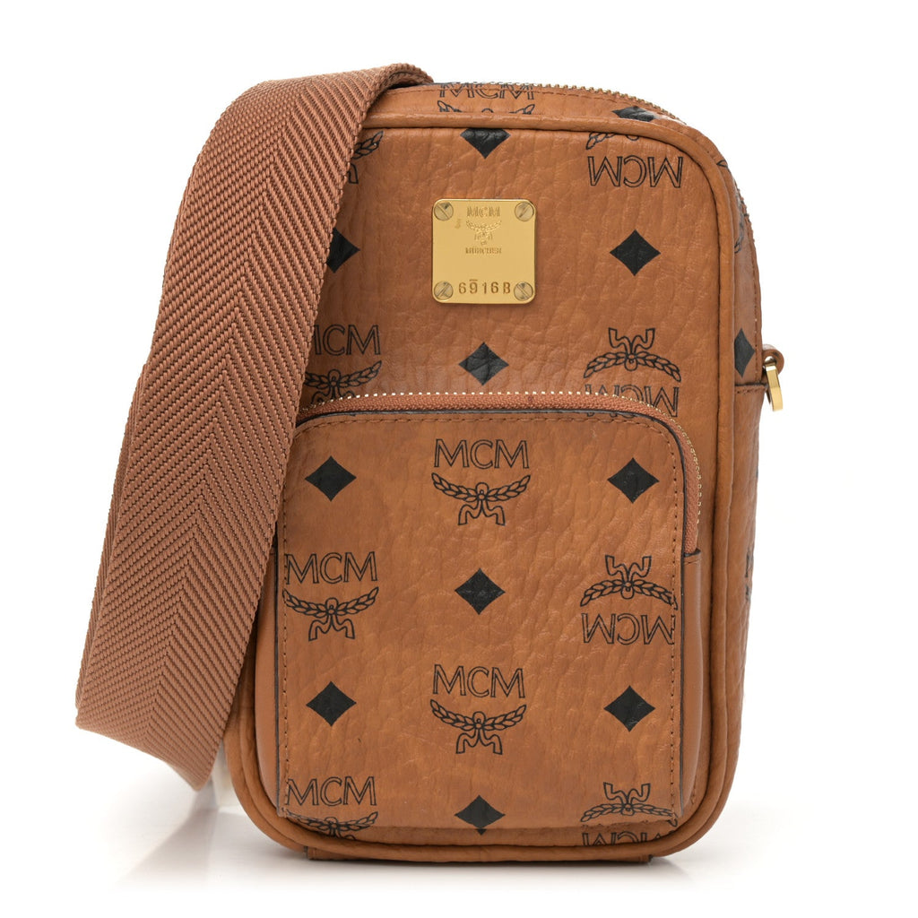 Visetos Crossbody Bag Cognac