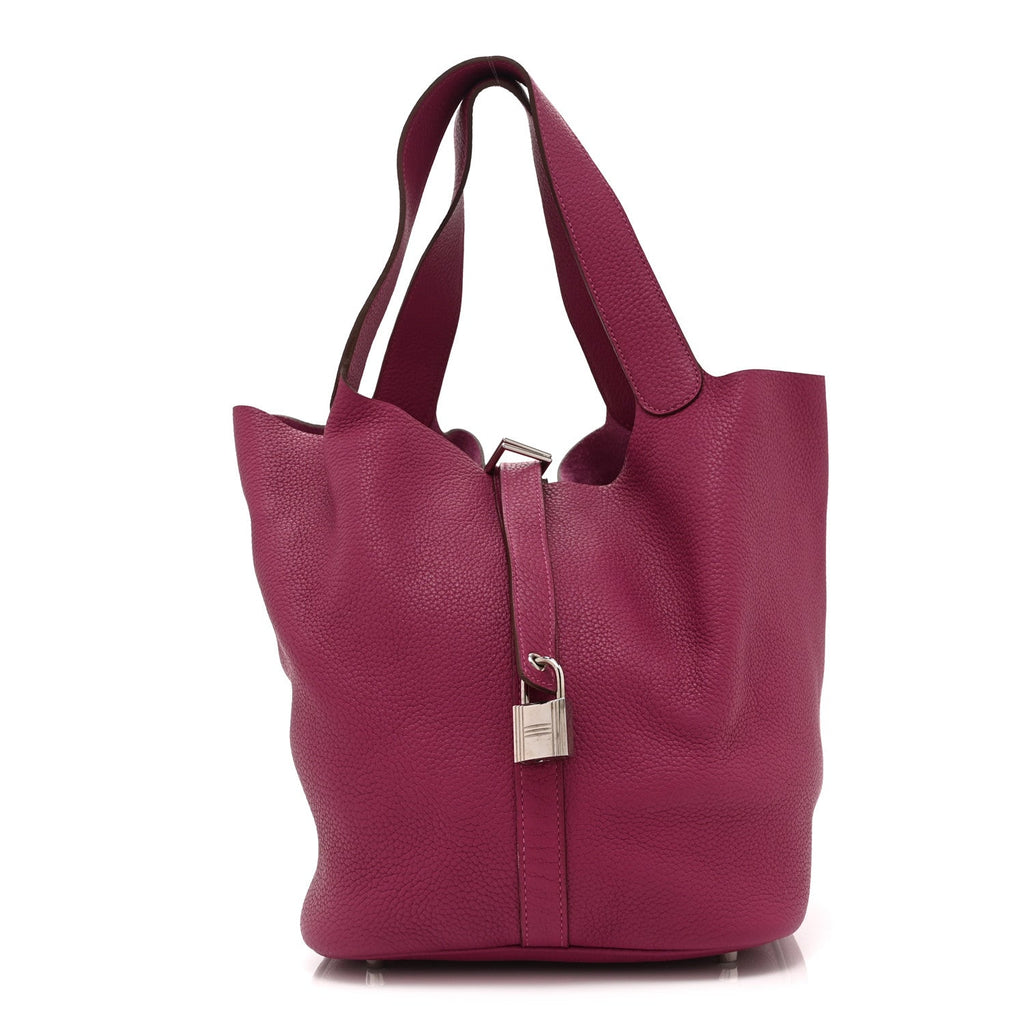 Taurillon Clemence Picotin Lock 26 GM Tosca