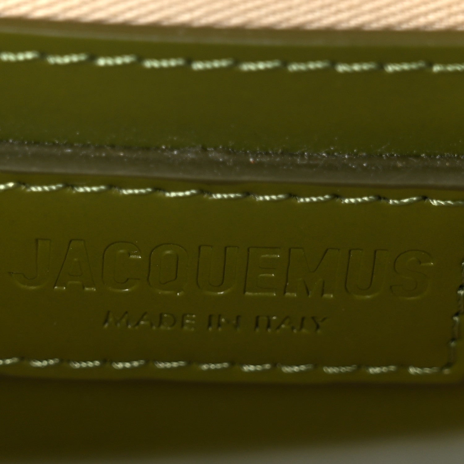 Smooth Calfskin Le Grand Bambino Khaki
