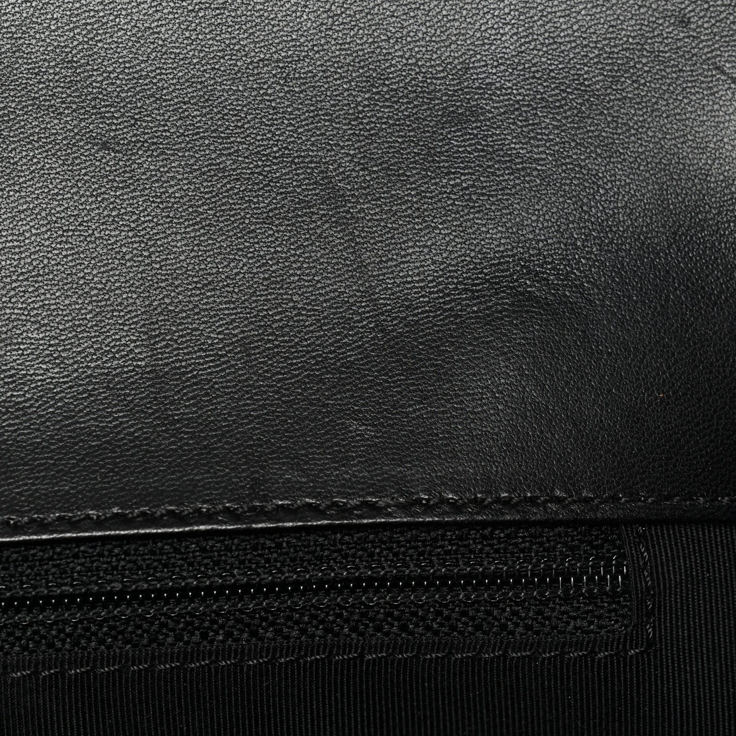 Lambskin Quilted New Medium Boy Flap Black