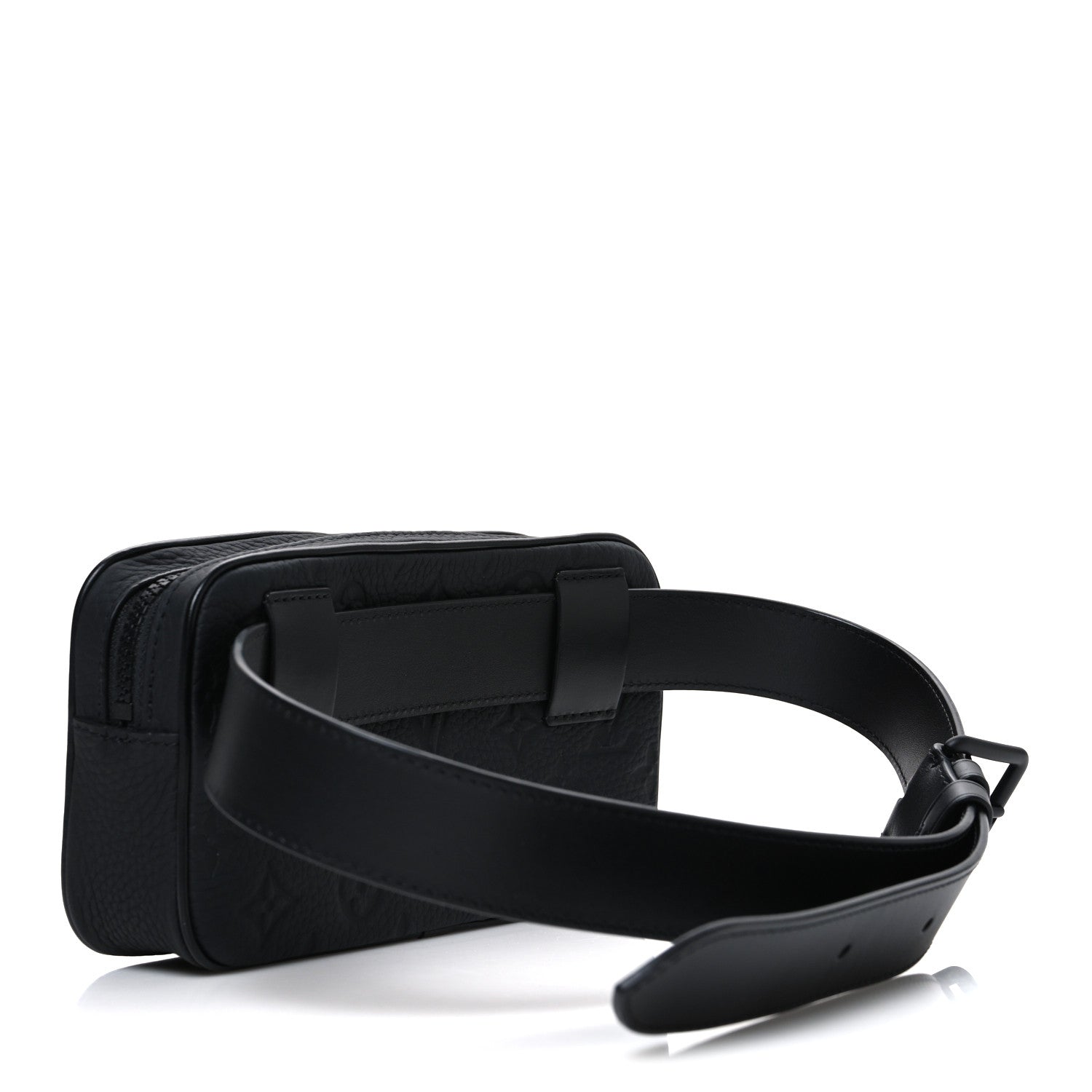 Taurillon Monogram Uniformes Solar Ray Soft Pochette Volga Belt Bag Black