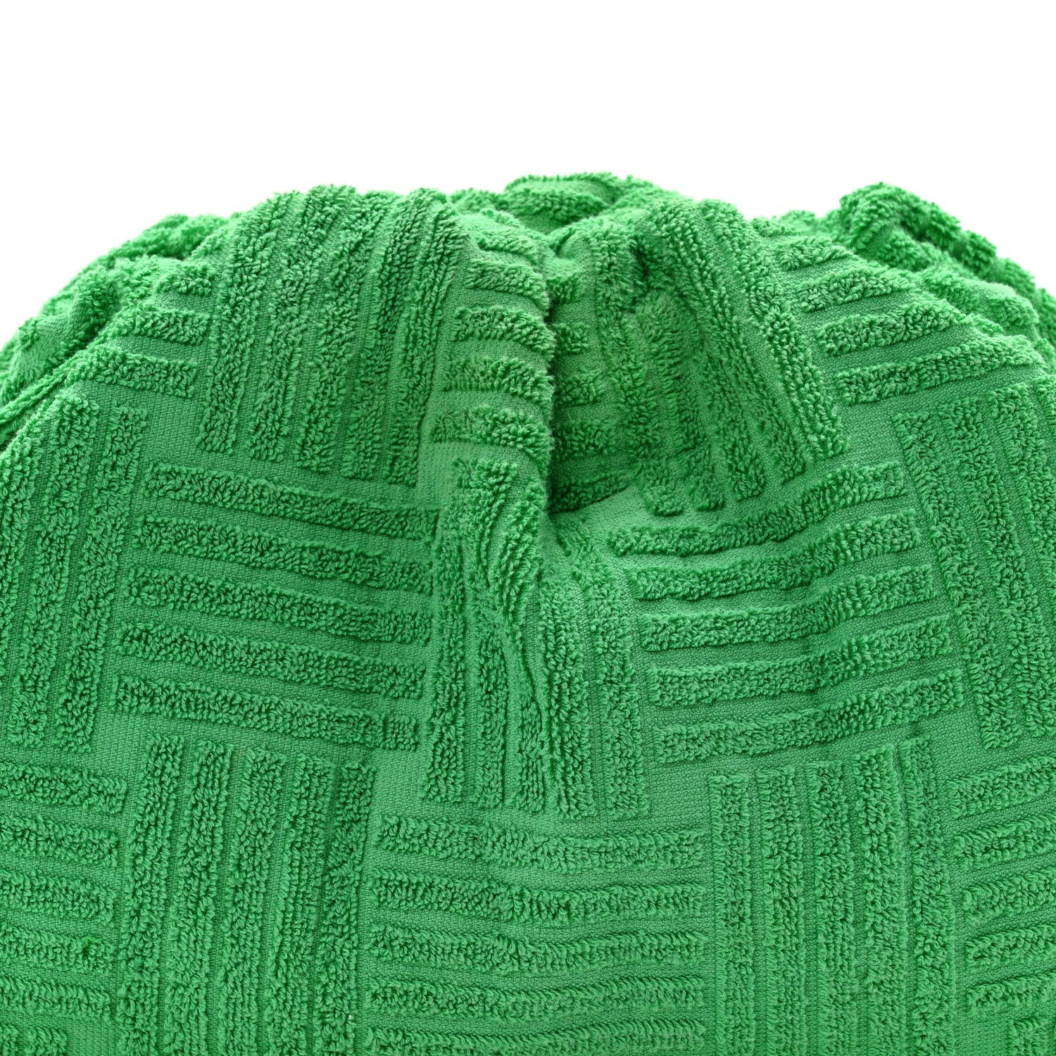 Sponge Fabric The Pouch Clutch Grass
