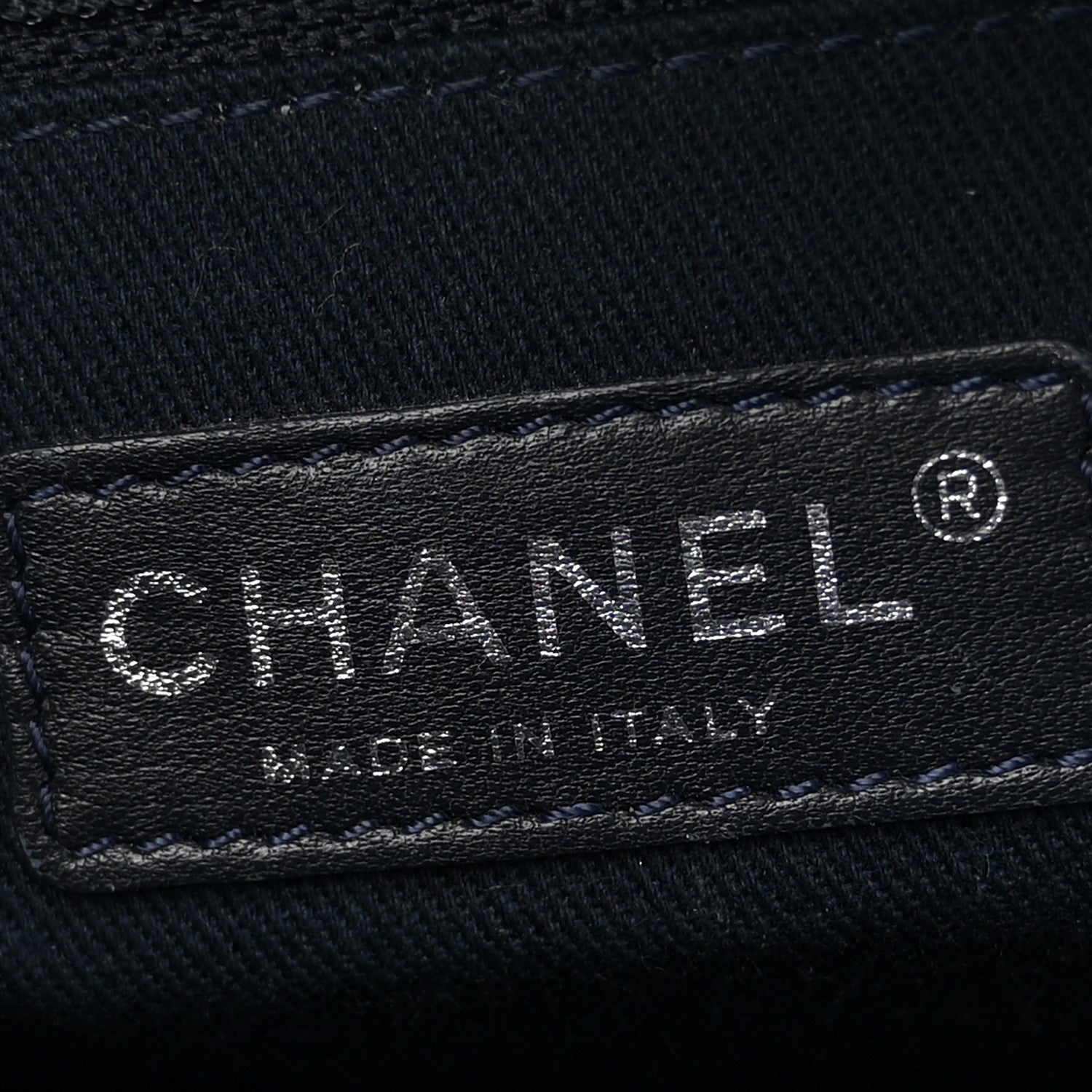 Denim Deauville Bowling Bag Blue