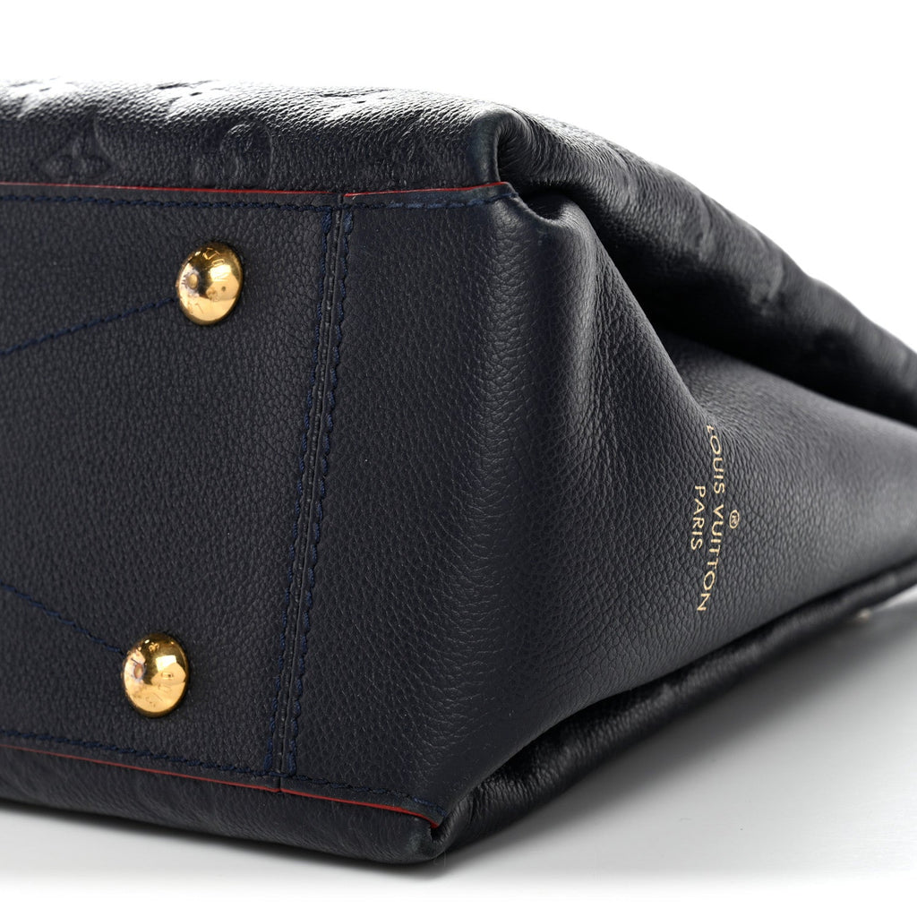 Empreinte Surene MM Marine Rouge