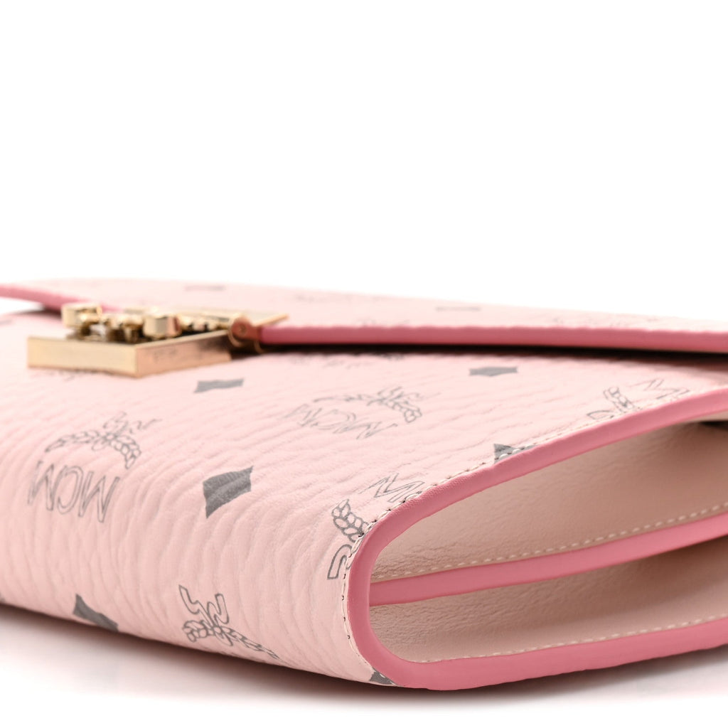 Visetos Medium Patricia Wallet On Chain Soft Pink