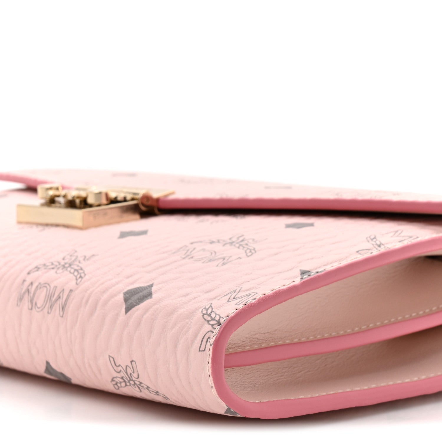 Visetos Medium Patricia Wallet On Chain Soft Pink