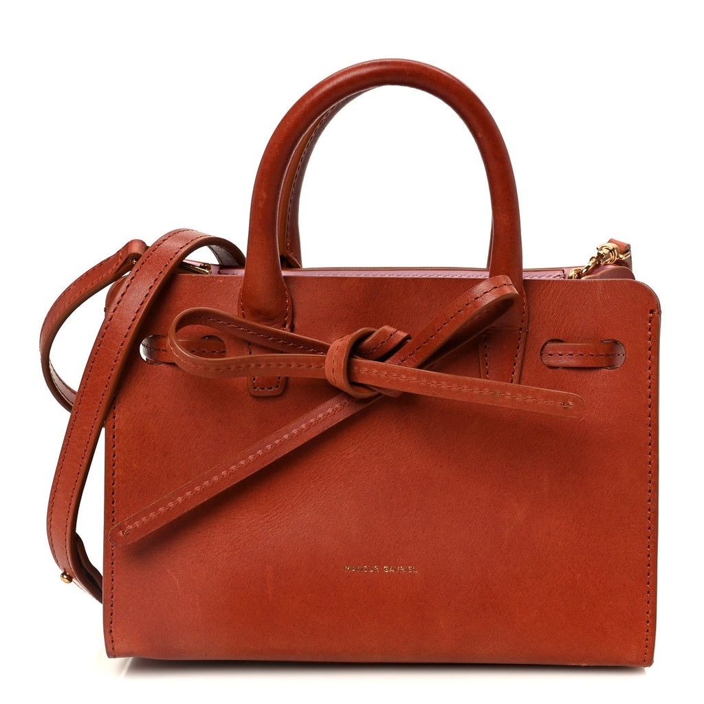Calfskin Mini Sun Bag Brandy