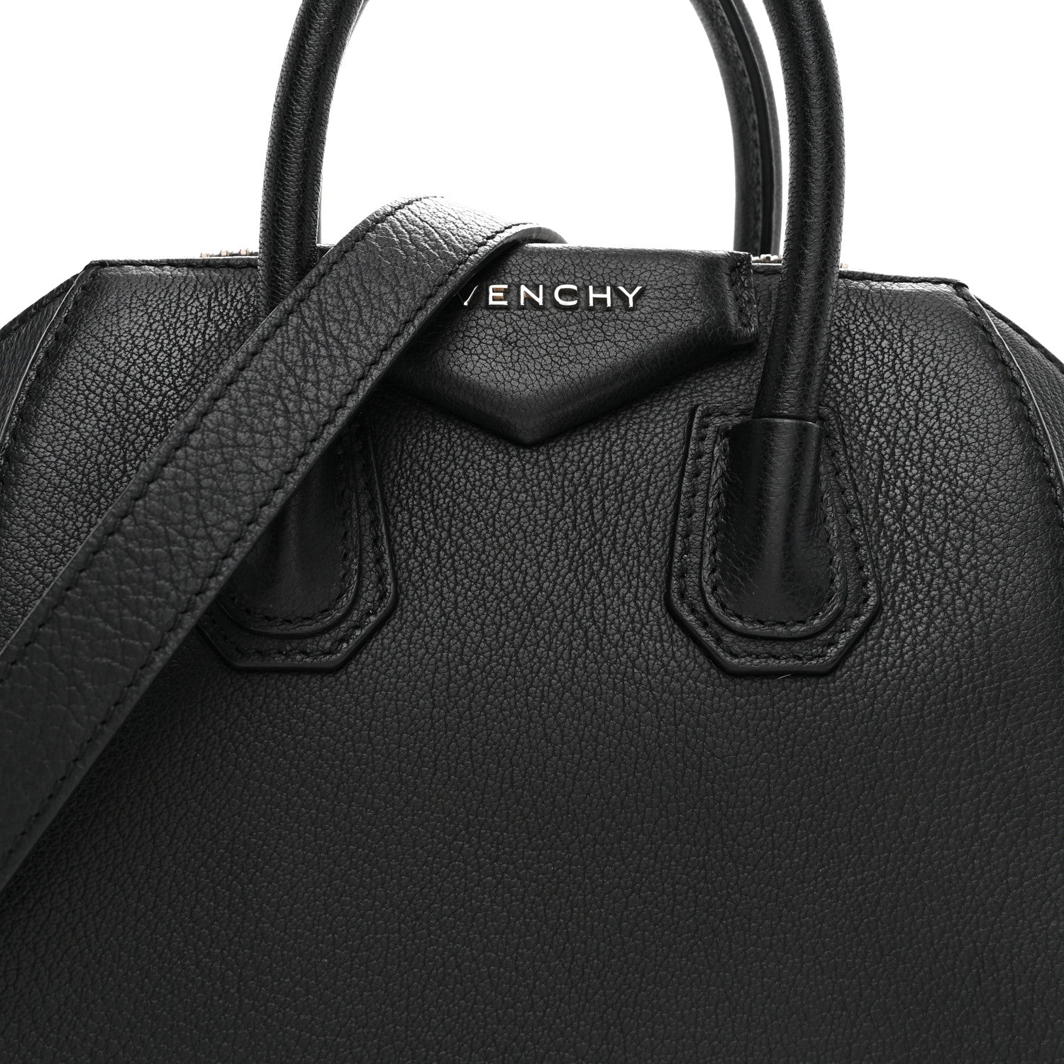 Sugar Goatskin Mini Antigona Black