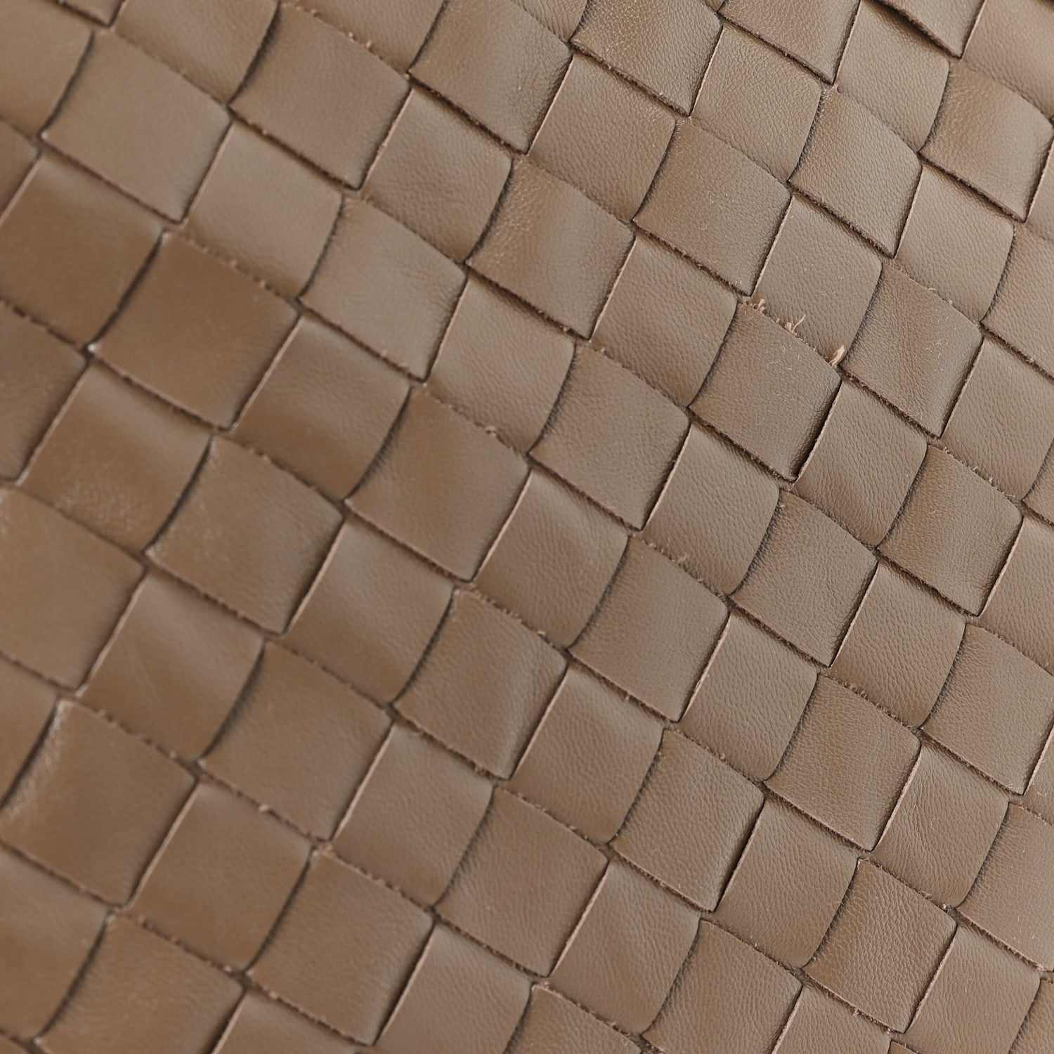 Calfskin Intrecciato Small Hop Pinecone
