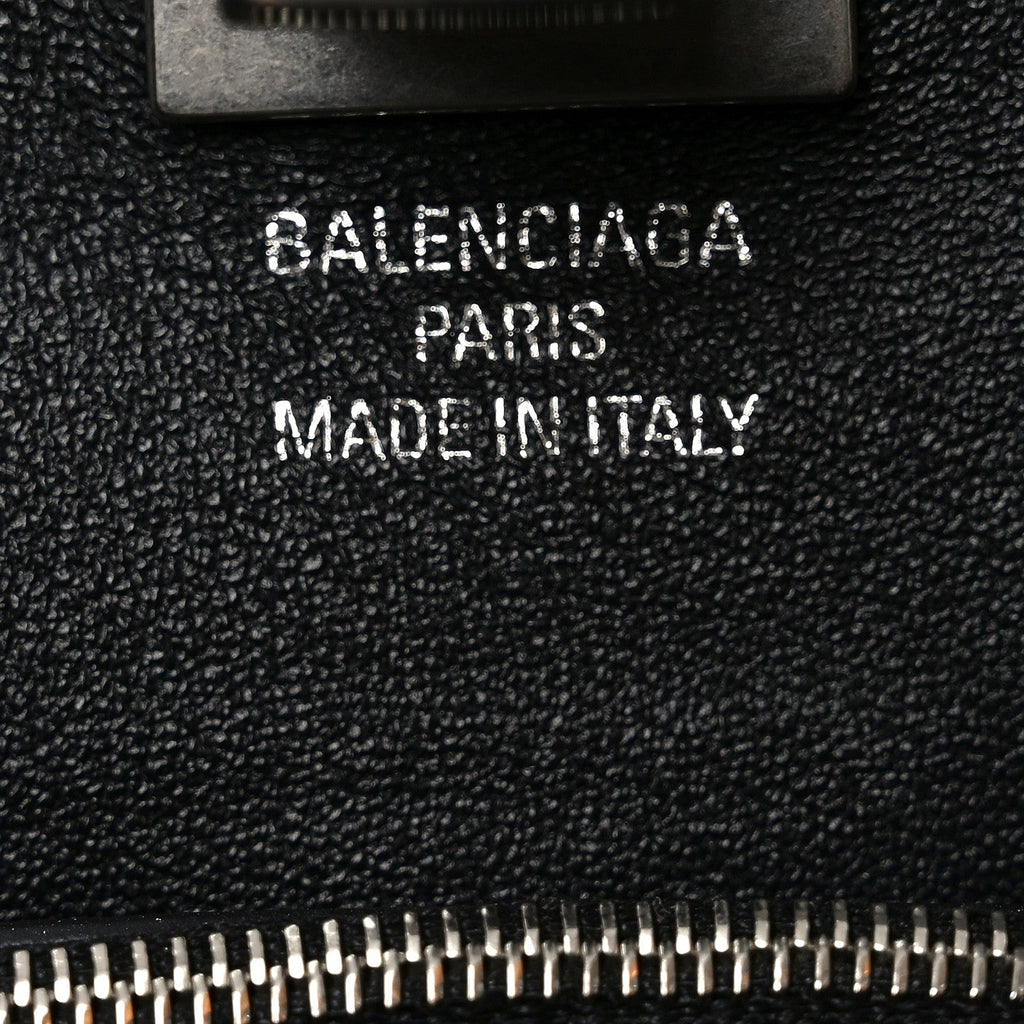 Smooth Calfskin Small Bel Air Carry All Bag Black
