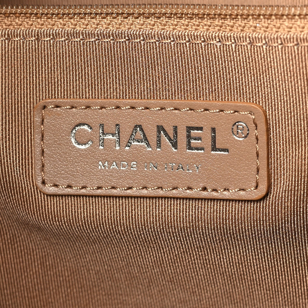 Wool Felt Large Deauville Tote Grey Beige