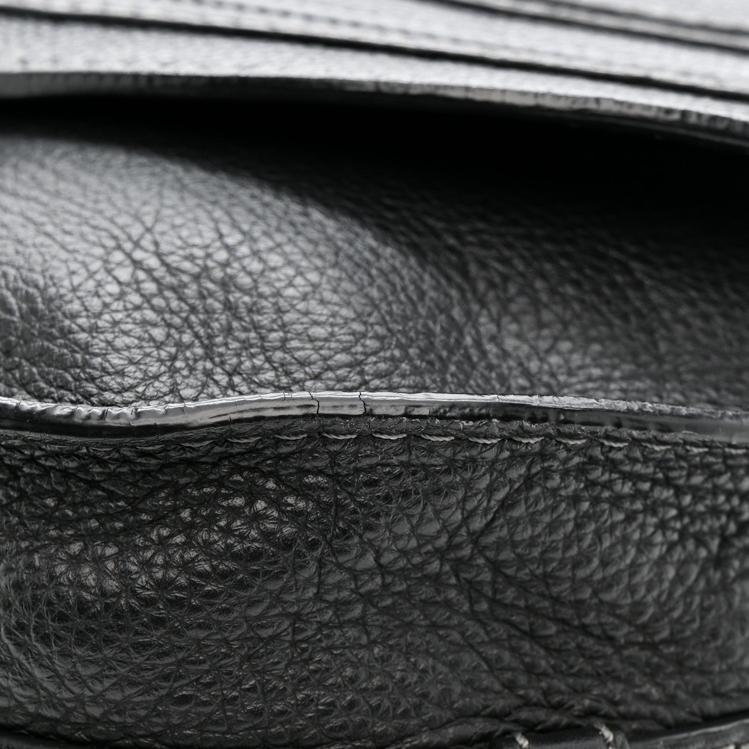 Calfskin Medium Marcie Round Crossbody Bag Black