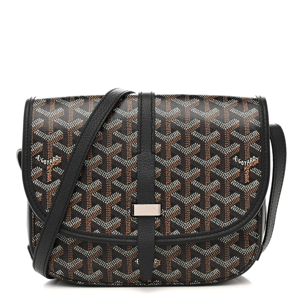 Goyardine Belvedere II PM Messenger Bag Black