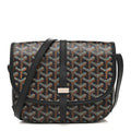 Goyardine Belvedere II PM Messenger Bag Black