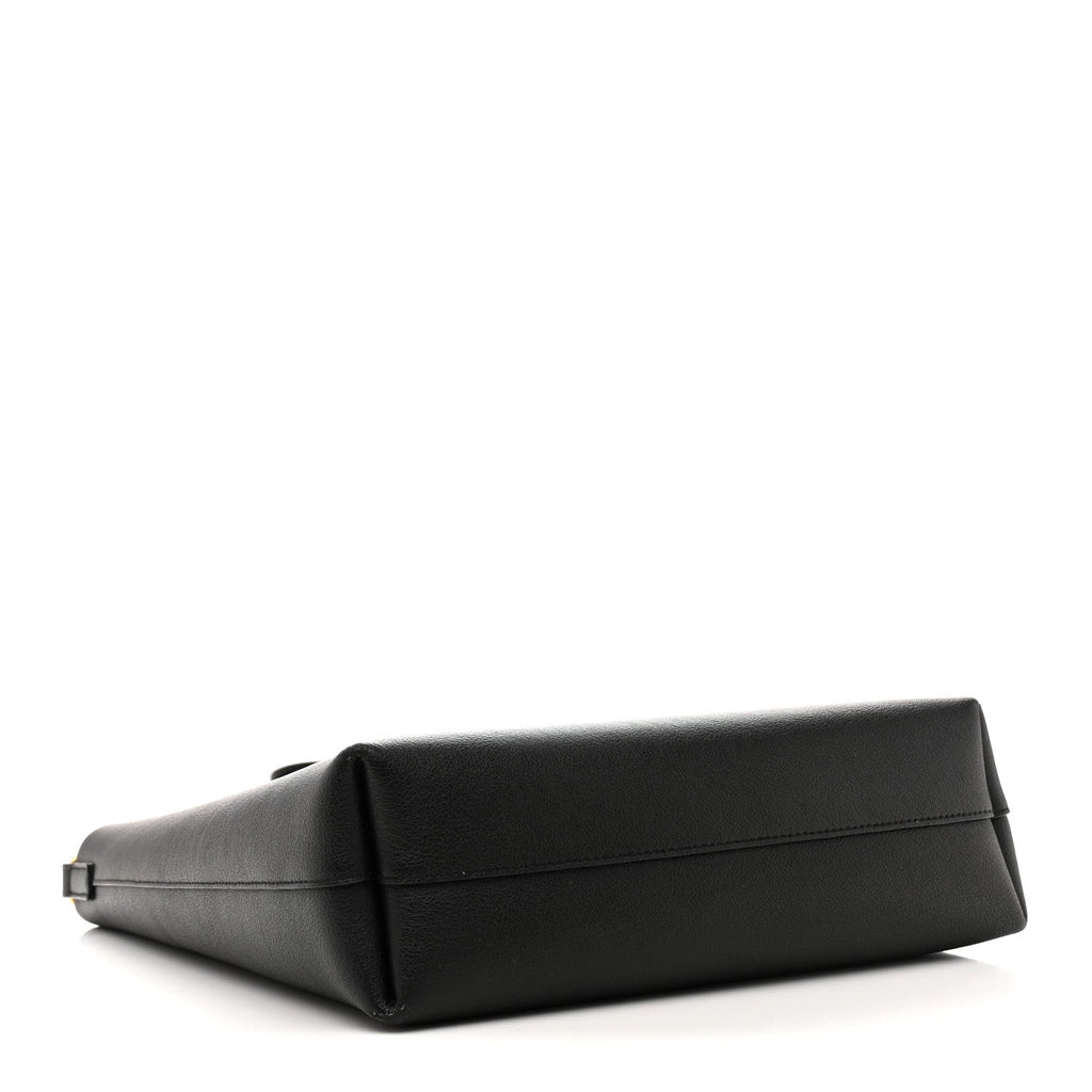 Calfskin Toy Shopping Tote Black