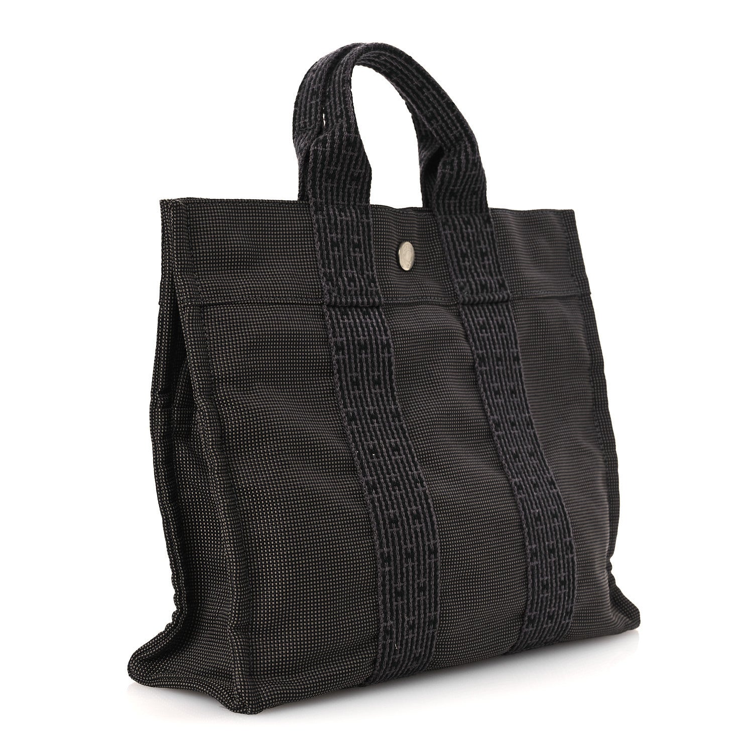 Canvas Herline PM Tote Grey