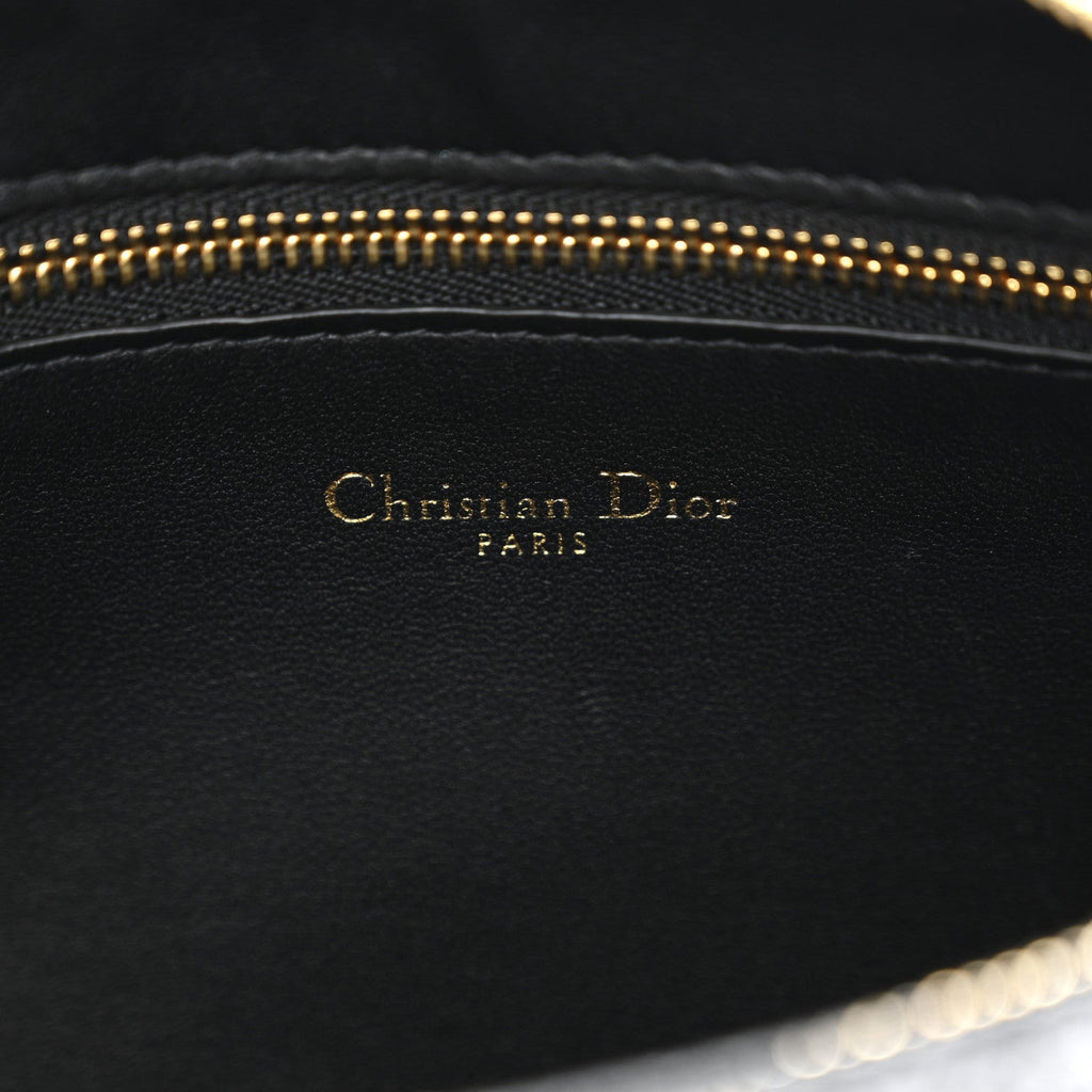 Supple Calfskin Caro Double Pouch Black