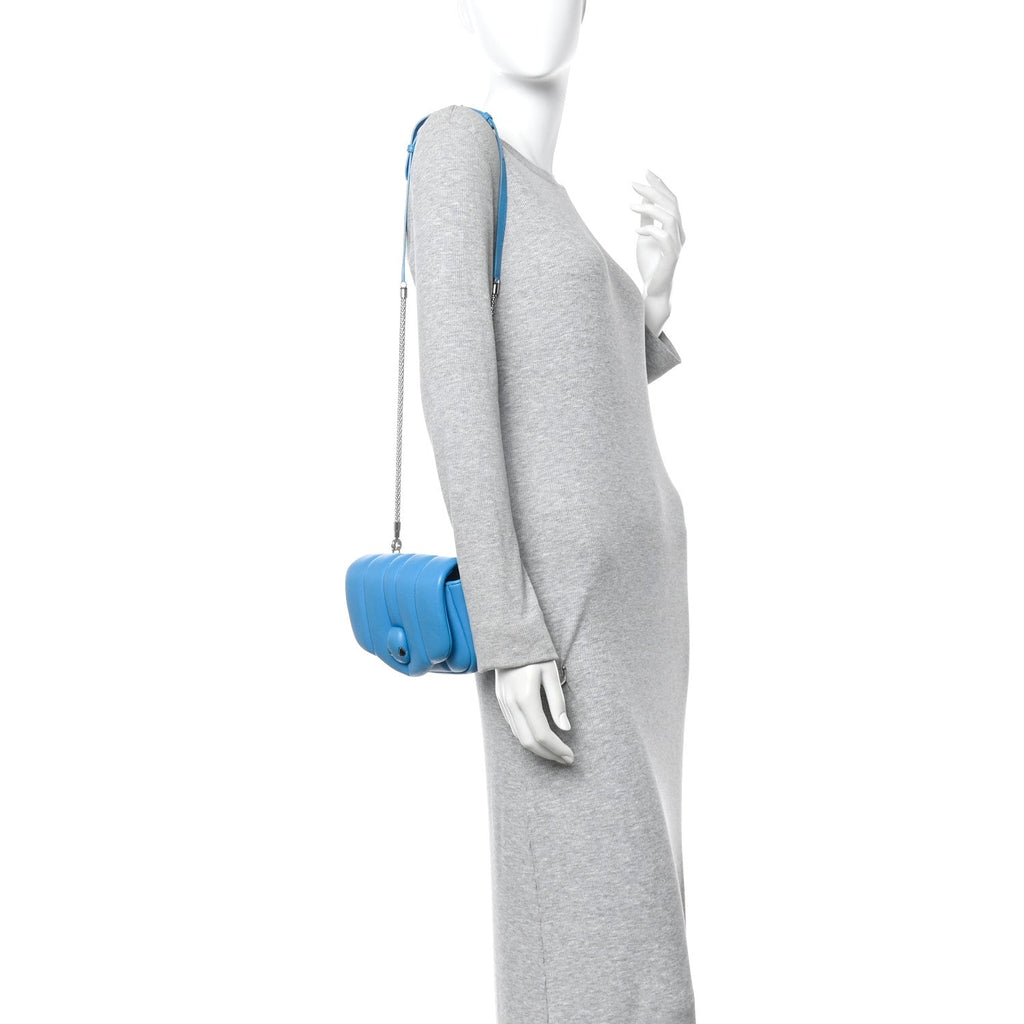X AMBUSH Nappa Serpenti Crossbody Bag Blue