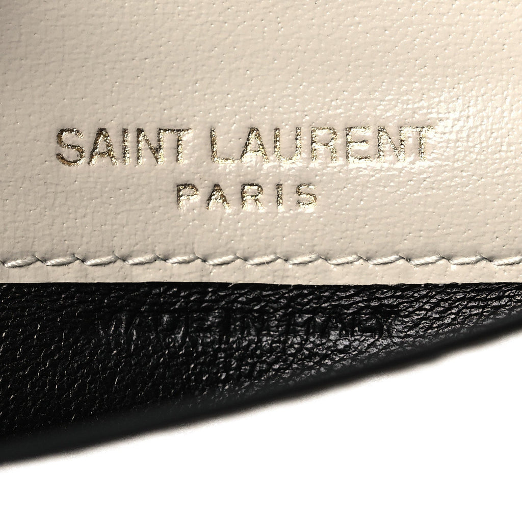 Calfskin Uptown Monogram  Case Black Crema