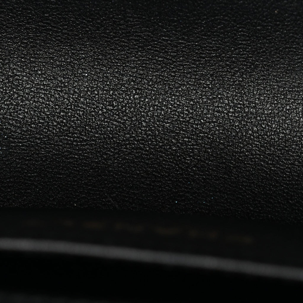 Caviar Quilted Small Boy Flap Black