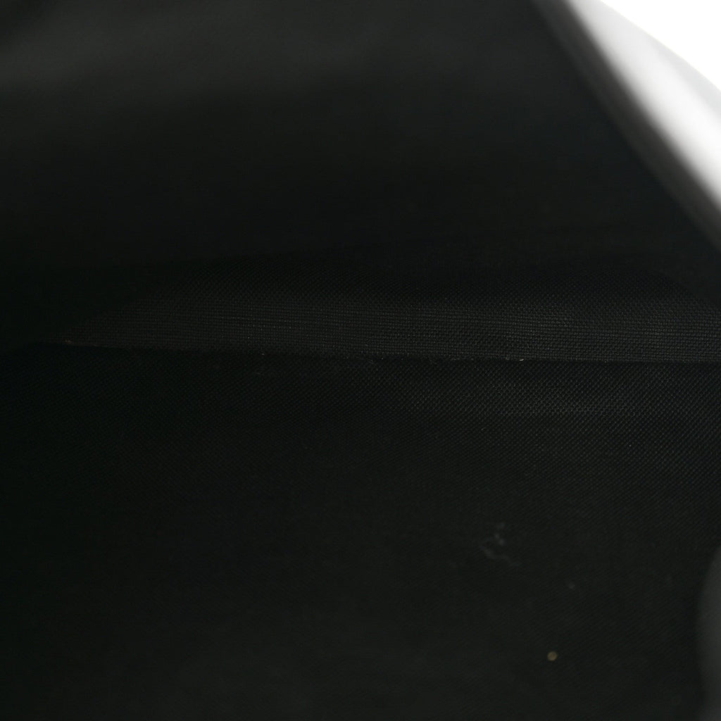 Sakai Be Green Calfskin Diagonal Stitched Medium Blondie Tote Black