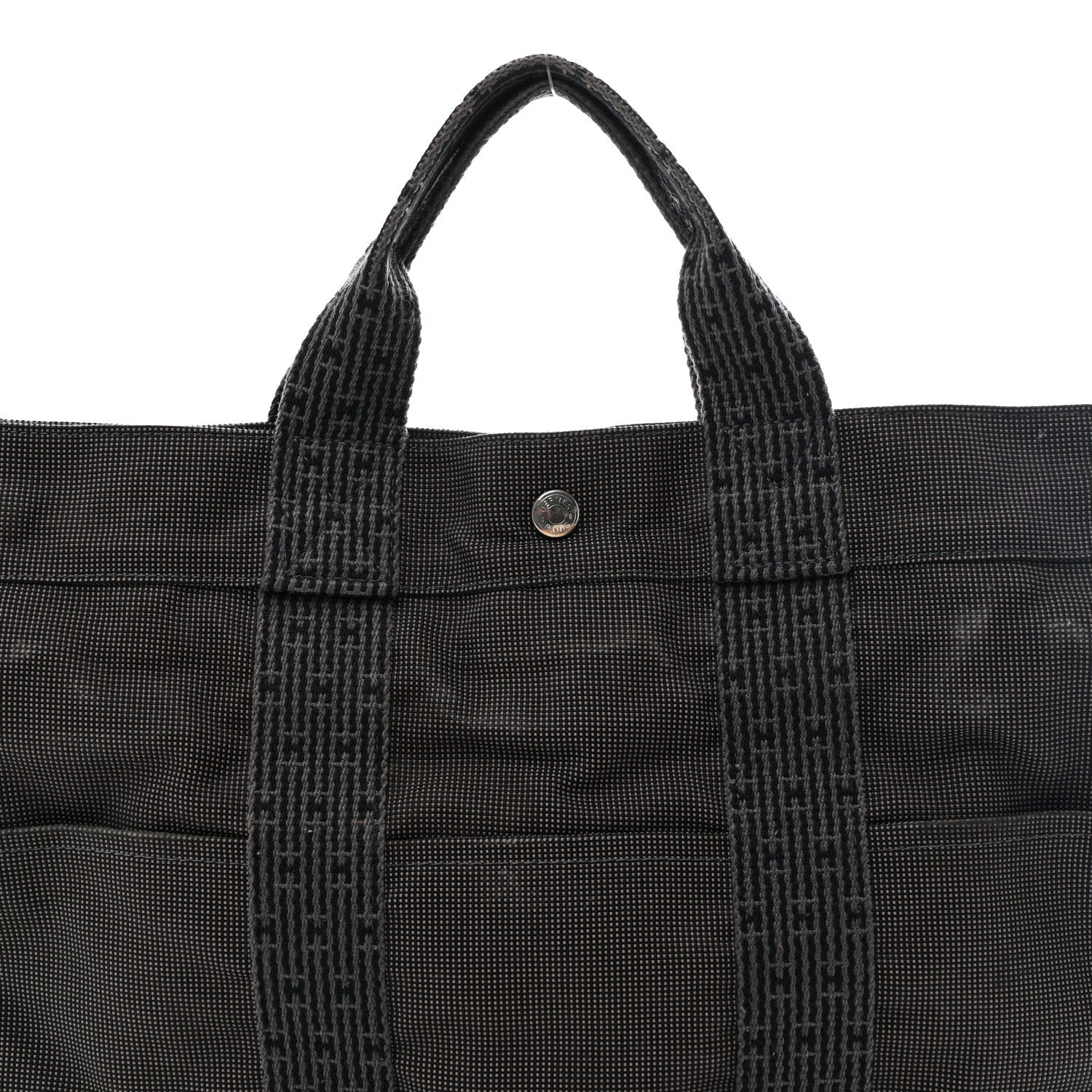 Canvas Herline MM Tote Grey