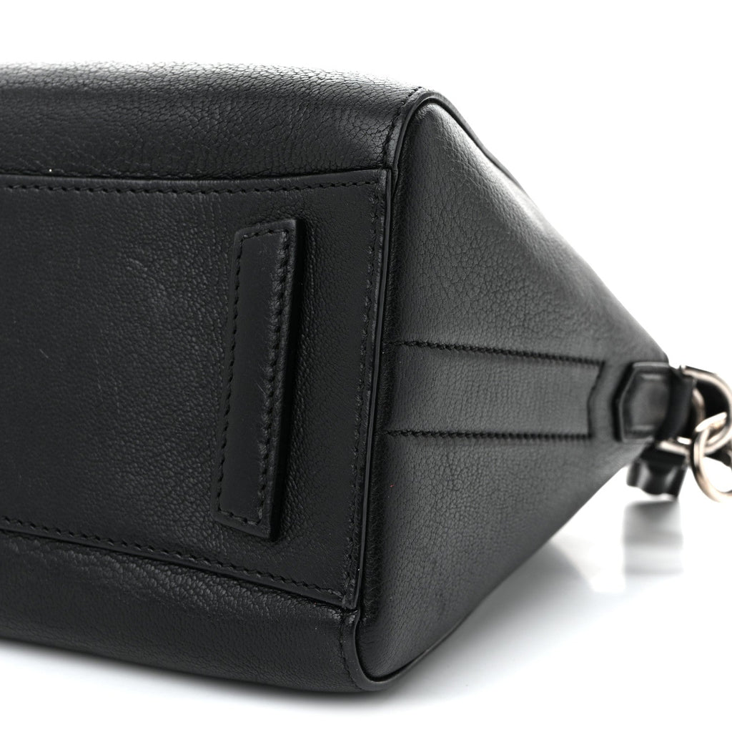 Sugar Goatskin Mini Antigona Black
