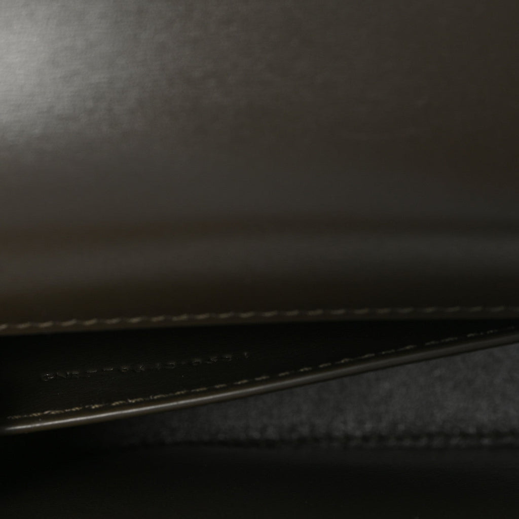Box Calfskin Mini Voltaire Shoulder Bag Deep Musk