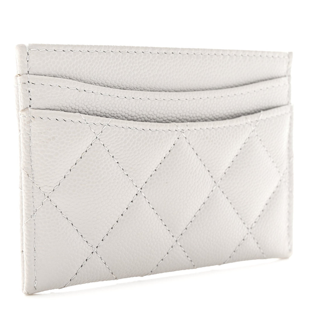 Caviar Quilted  Holder Grey