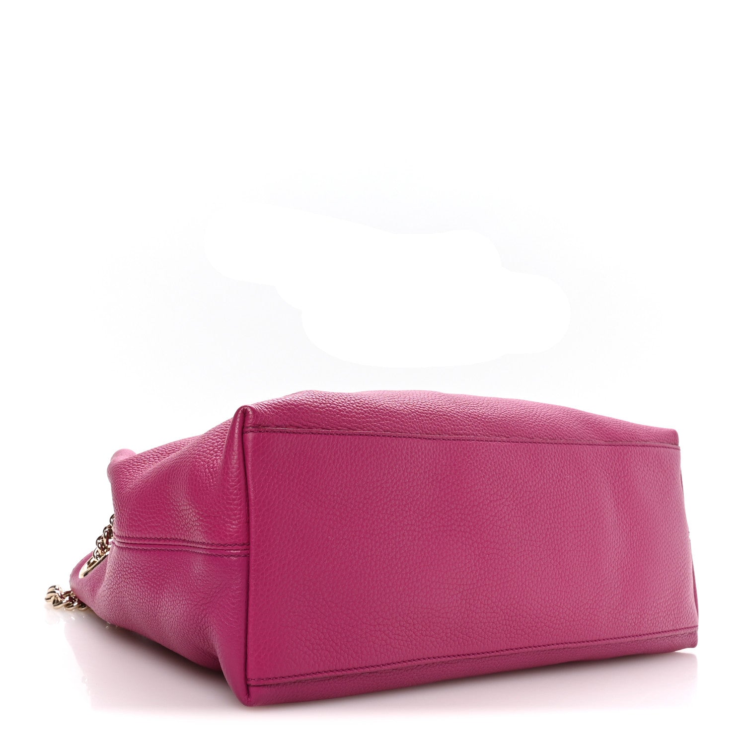Cellarius Calfskin Medium Soho Chain Shoulder Bag Bright Bouganville