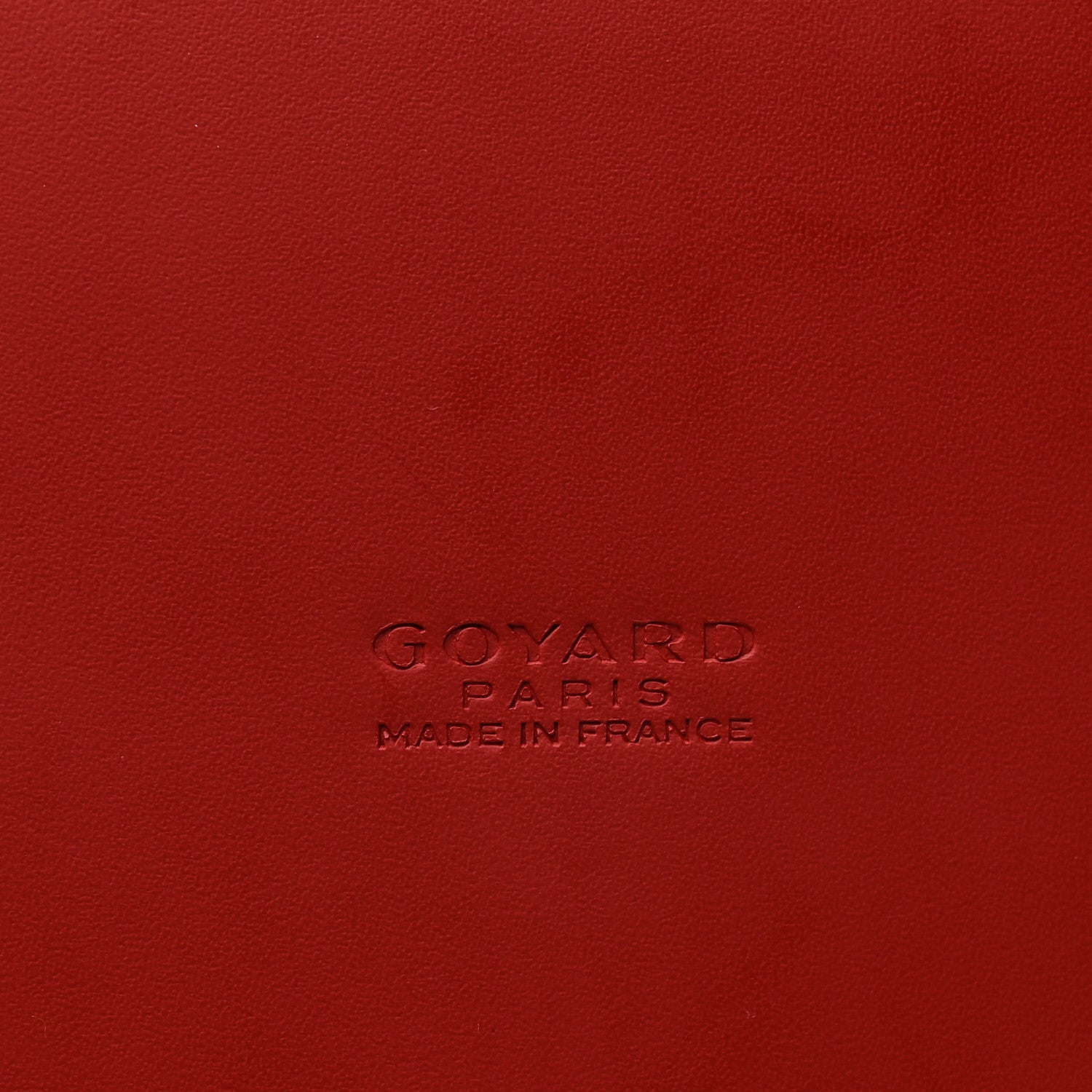 Goyardine Mini Vendome Red