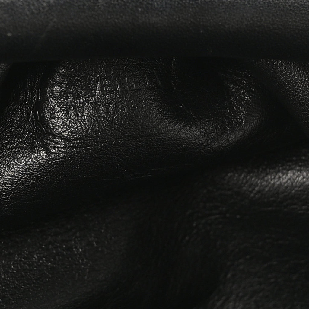 Butter Calfskin The Mini Pouch Black