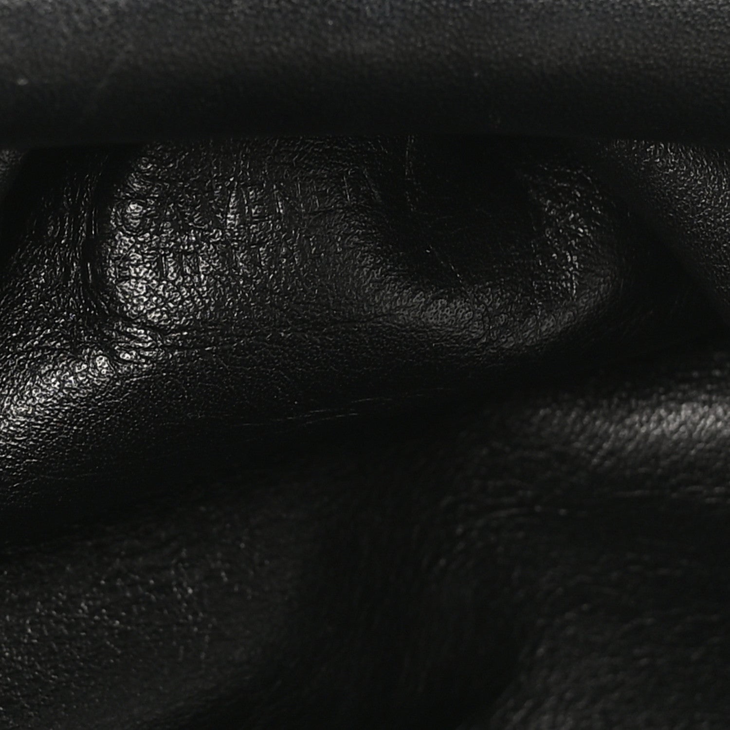 Butter Calfskin The Mini Pouch Black