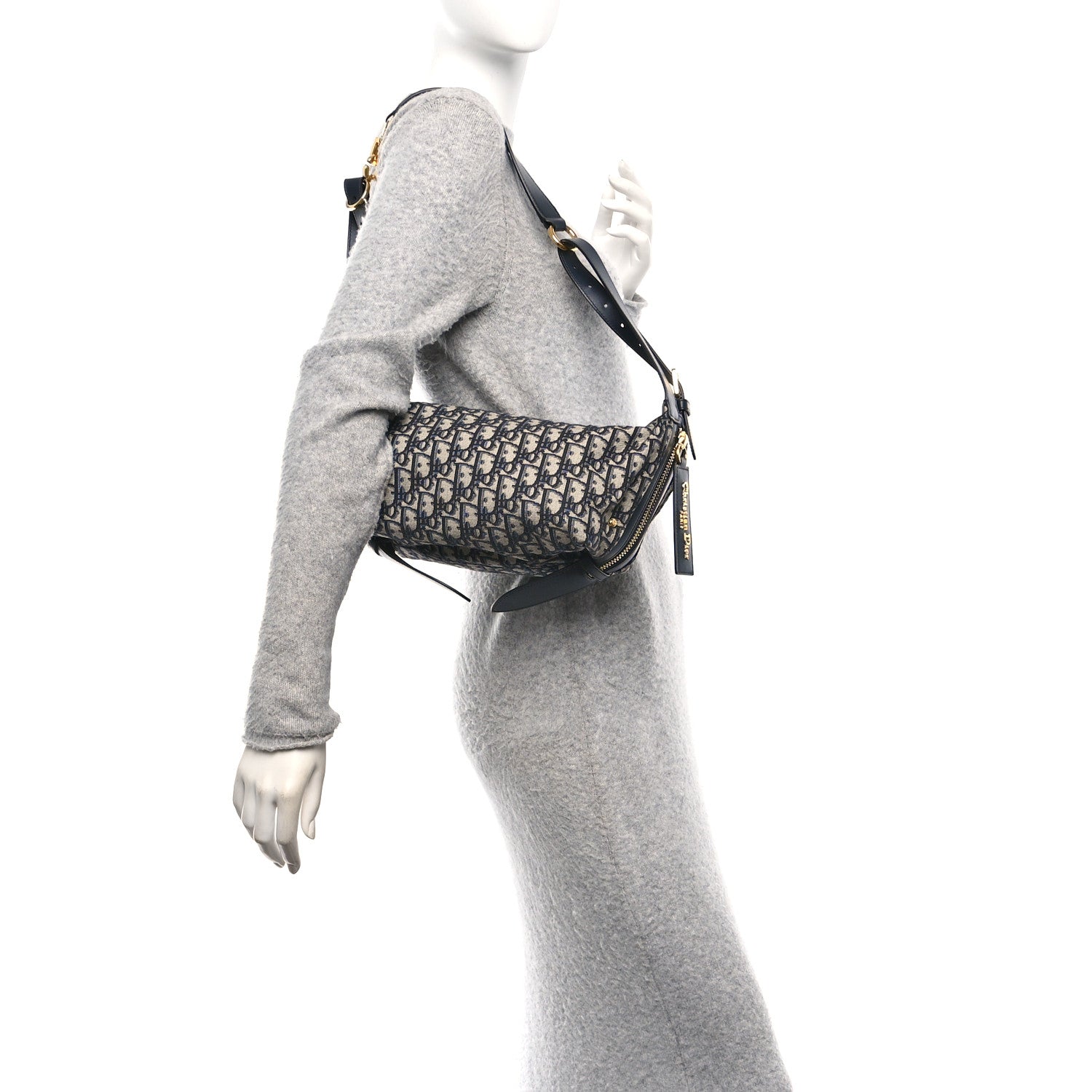 Oblique Medium D-Journey Bag Blue