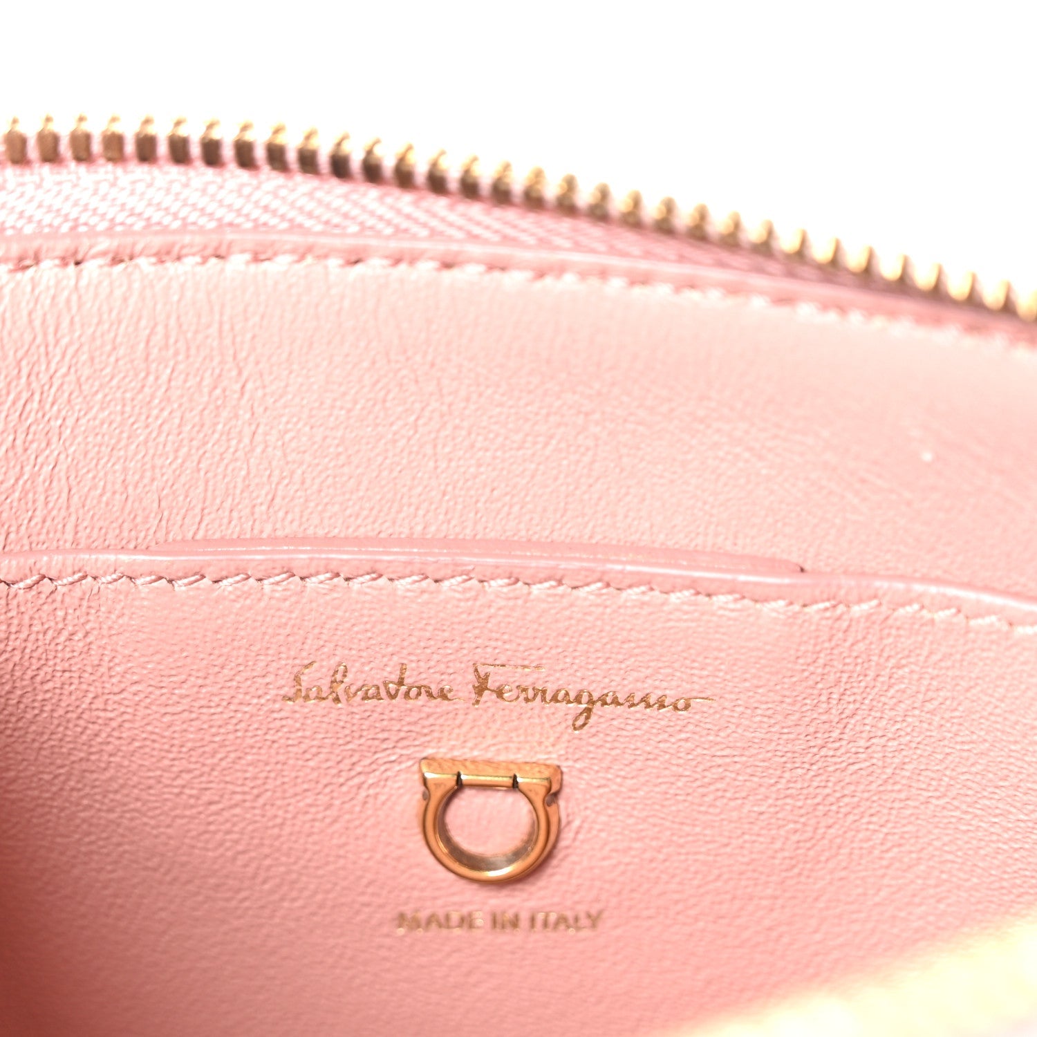 Calfskin Trifolio Crossbody Bag Antique Rose