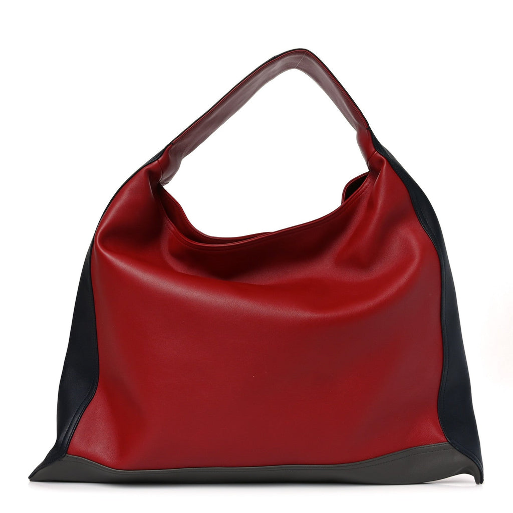 Silky Calfskin Large Hop Rosewood Space Lapilli