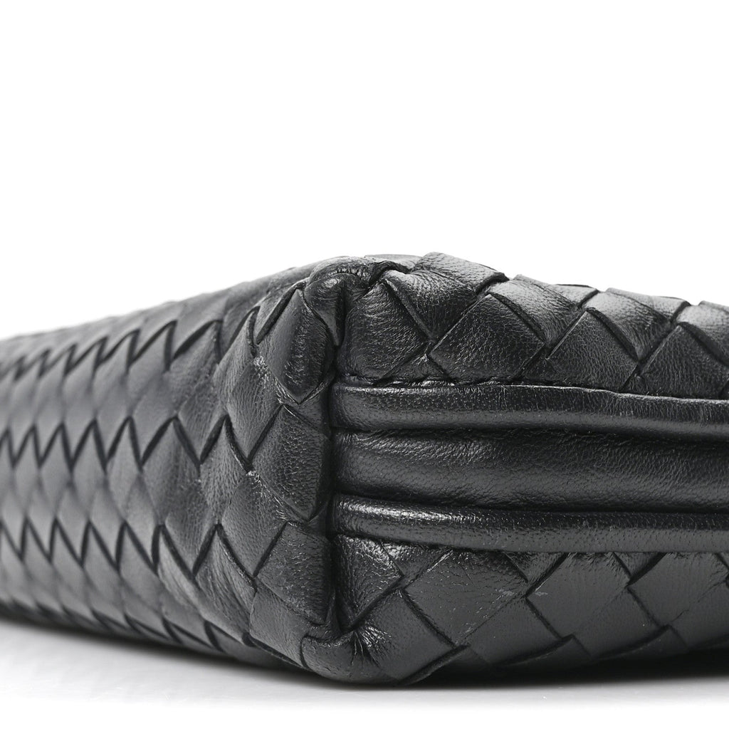Nappa Intrecciato Nodini Bag Black