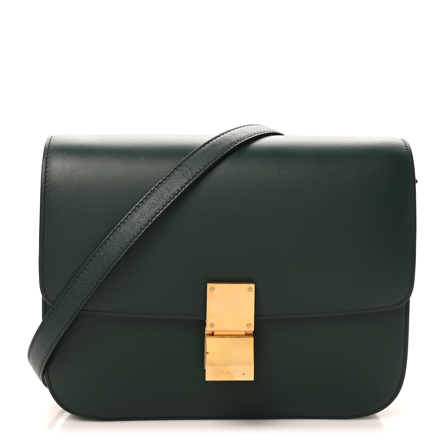 Box Calfskin Classic Box Medium Flap Bag Amazone