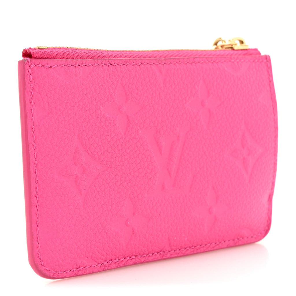 LV X TM Monogram Romy  Holder Kawaii Pink