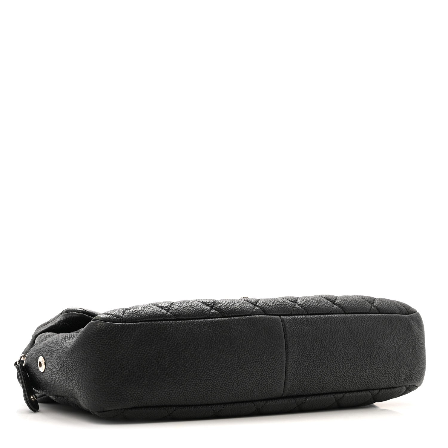 Caviar Quilted Jumbo Easy Flap Black