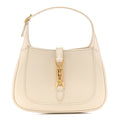 Boarded Dyana Lux Calfskin Mini Jackie 1961 Hobo Mystic White