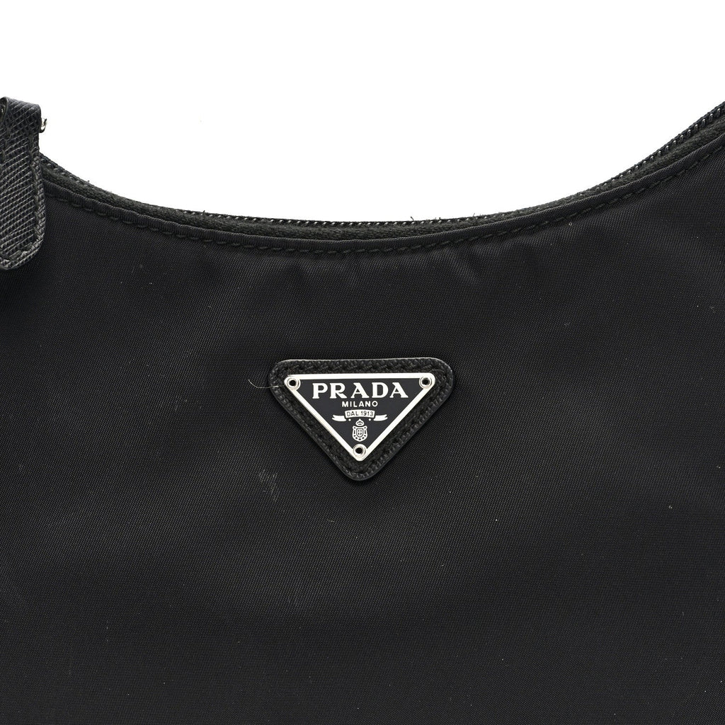 Tessuto Nylon Mini Re-Edition 2000 Bag Black